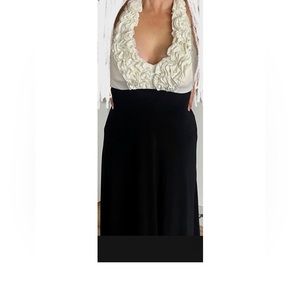 Onyx Nite by Wendye Chaitin halter top dress